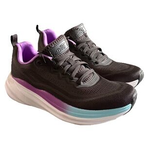 Avia Women's Black Athletic Sneakers with Purple & Teal Accents Size 8 New